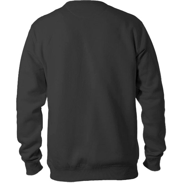 Sudadera Premium Hombre Cuello Redondo Trasero